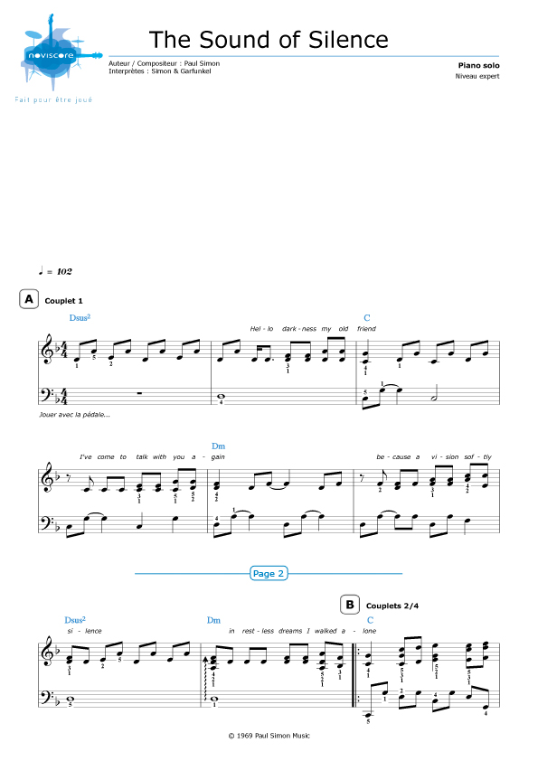 Paroles De The Sound Of Silence Communauté MCMS