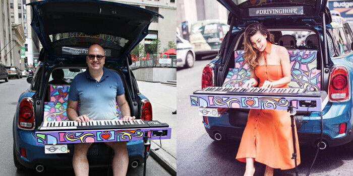 Un piano dans une mini
