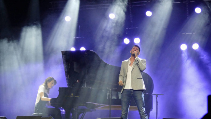 Salle en forme de piano